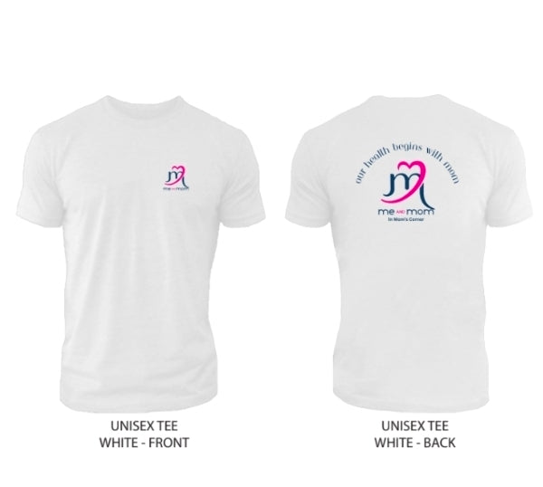 ME and MOM White Tee